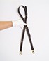 Louis Vuitton Damier Ebene Leather Strap, front view